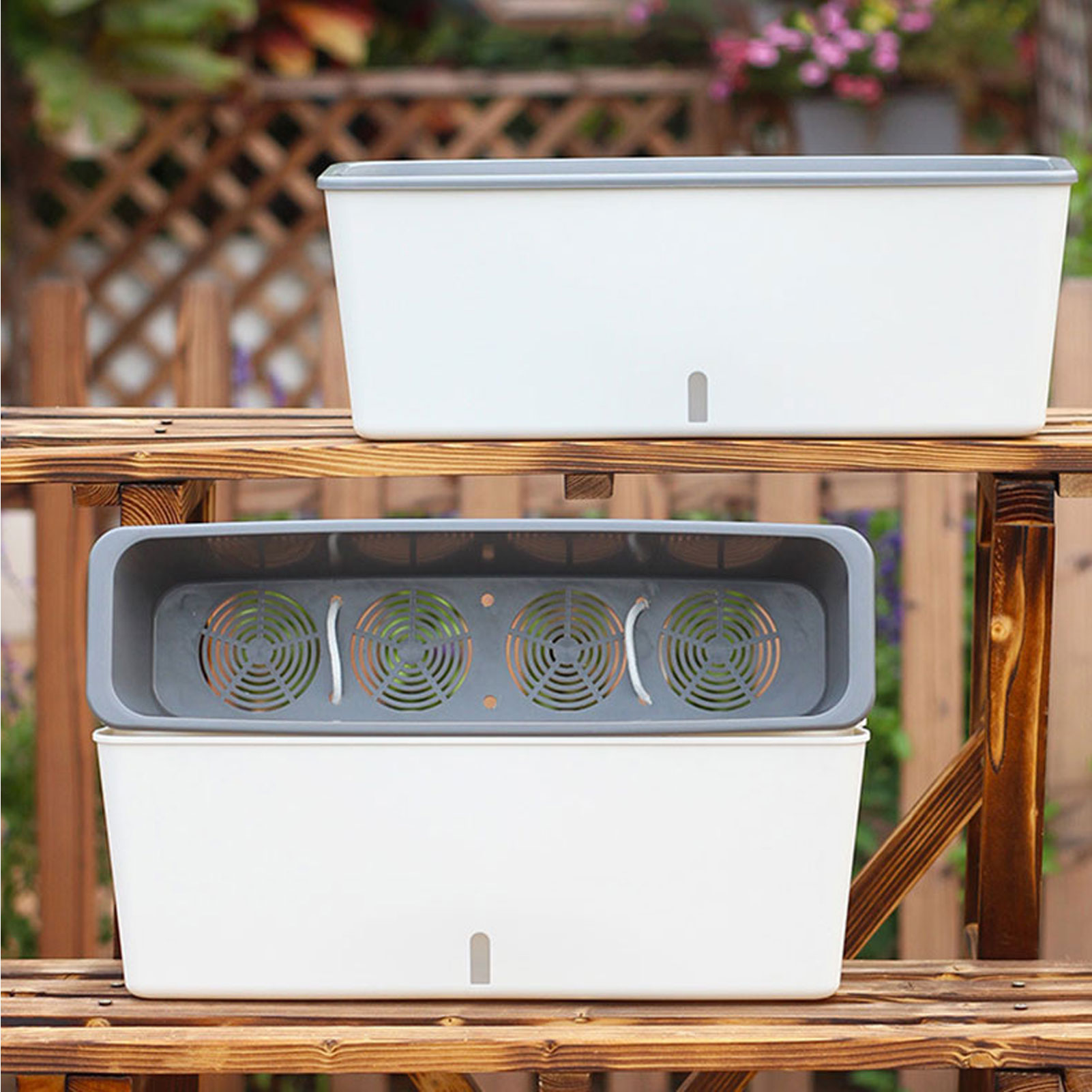 Self Watering Insert - Vasos de plantador de rega automática