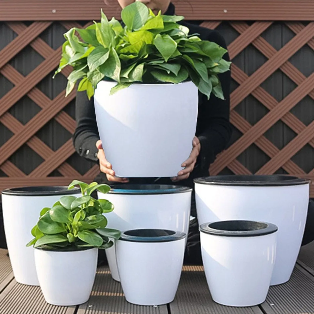 Vaso de flores preguiçoso auto - Self Watering Insert avaliação e preço